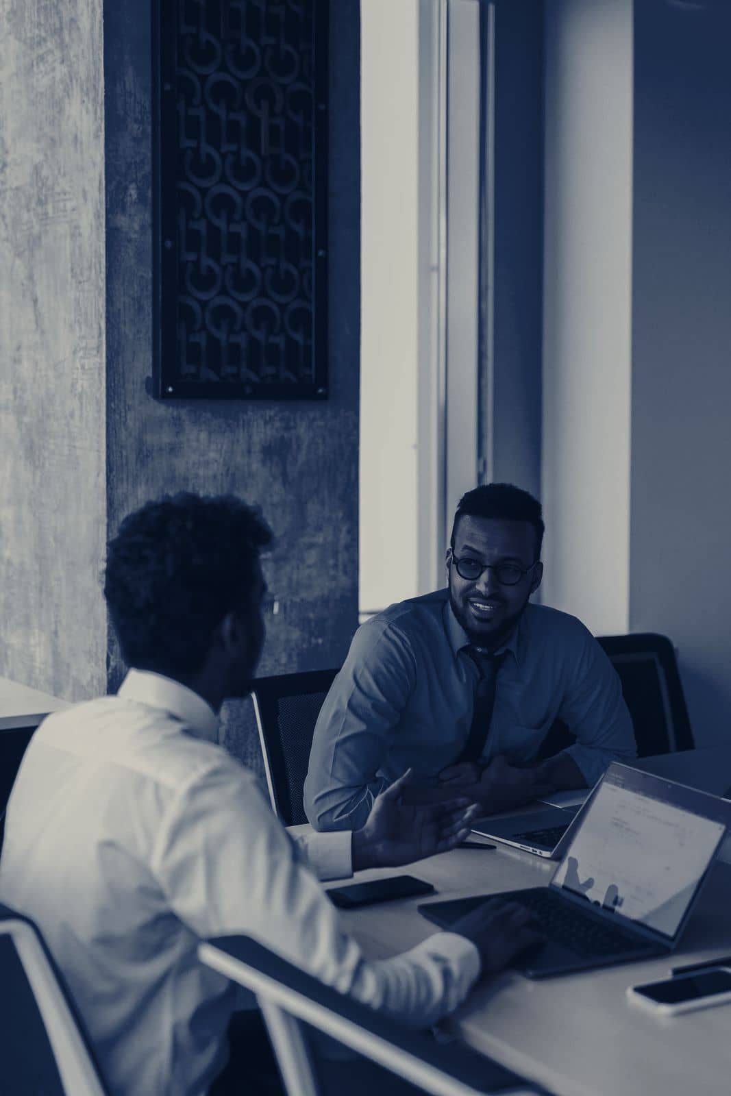 The Matrix team in a working session
