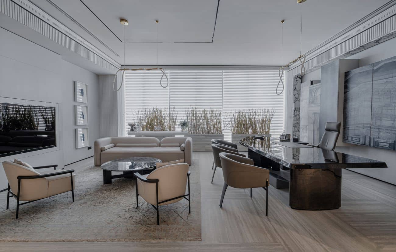 A refined UAE office interior